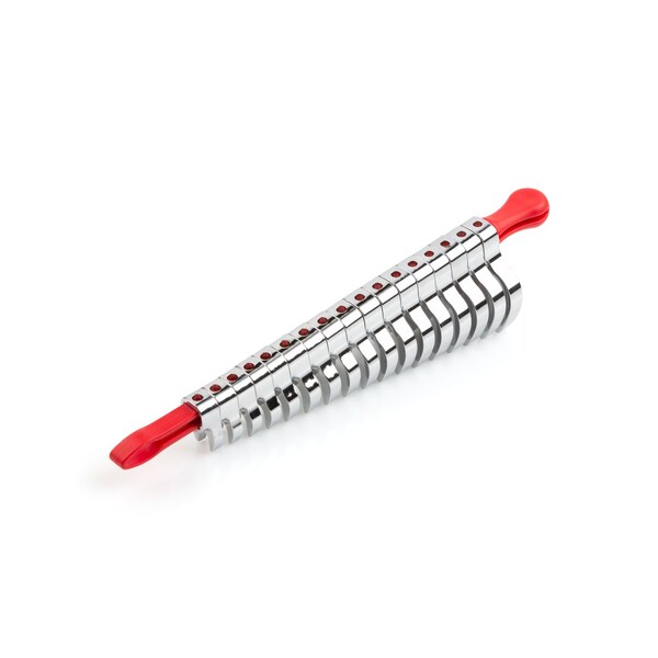Tekton 3/8 Inch Drive Crowfoot Wrench Set with Key, 17-Piece (8-24 mm) - WCF91202