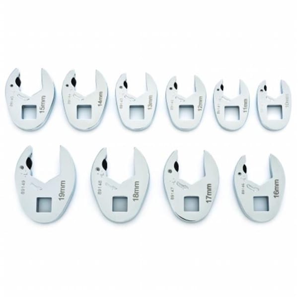 Gearwrench GearWrench  KDT-89119 Metric Ratcheting Crowfoot Wrench Set - KDT-89119