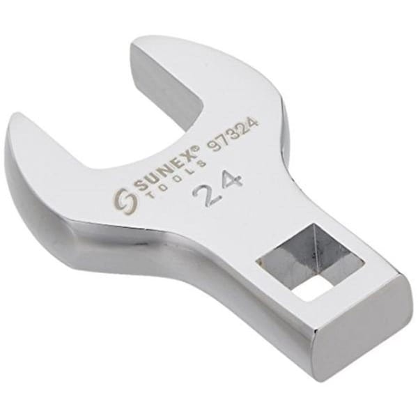 Gourmetgalley 0.5 in. Drive Jumbo Crowfoot Wrench - 24 mm - GO3594755