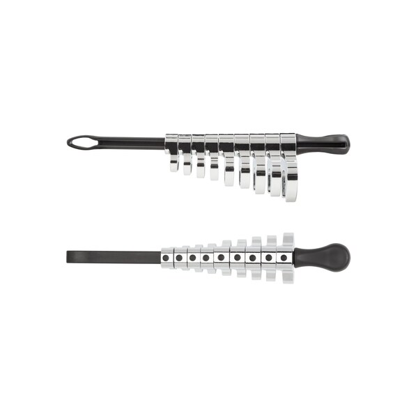 Tekton 3/8 Inch Drive Crowfoot Wrench Set with Key, 9-Piece (5/16-3/4 in.) - WCF91101