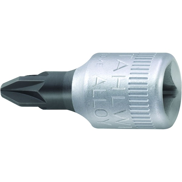 Stahlwille Tools 6, 3 mm (1/4") Screwdriver socket PZ Size1 L.28 mm - 01300001