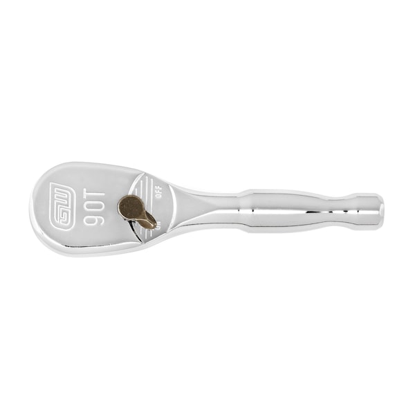 Gearwrench 3/8" Drive 90-Tooth Stubby Teardrop Ratchet 4-3/4" - 81209T
