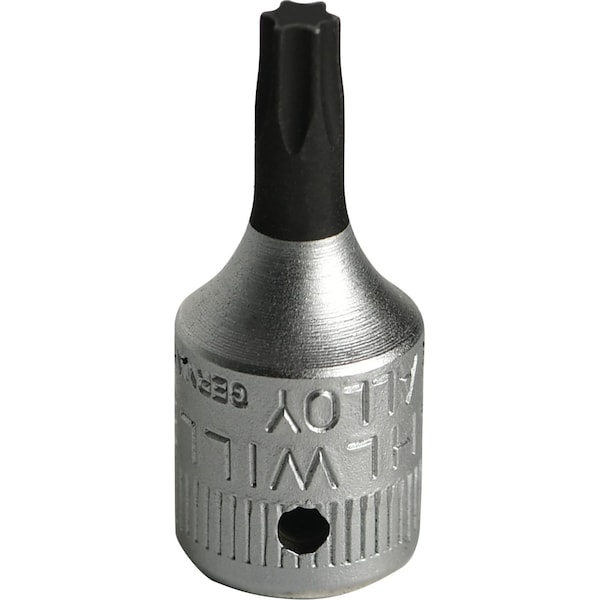 Stahlwille Tools 6, 3 mm (1/4") Screwdriver socket TORX T20 L.28 mm - 01350020