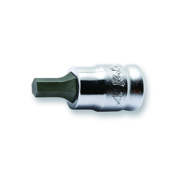 Ko-Ken Bit Socket 5mm 6 Point 50mm Z-series 1/4 Sq. Drive - 2010MZ.50-5