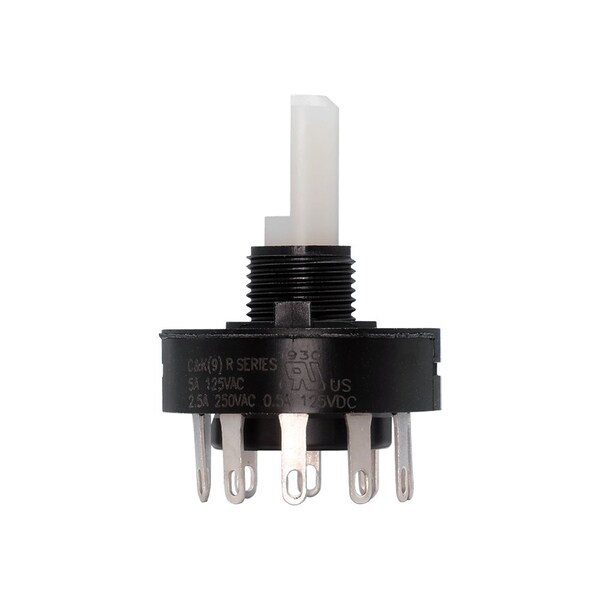 Componentes C&K Interruptores Rotativos 36Deg 10Pos Sin Tope PC a través del Orificio Oro - R10015RS02B