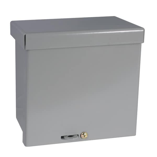 Raco Steel Electrical Enclosures, 6 in H, 4 in D, 6 in W, NEMA 3R, Screw On - RSC060604RC
