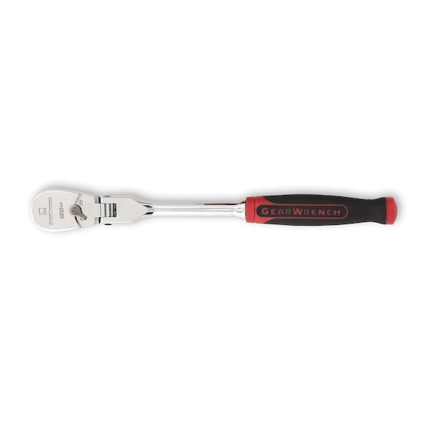 Gearwrench 14 Drive 120XP Dual Material Flex Head Teardrop Ratchet 8 - KDT81009P