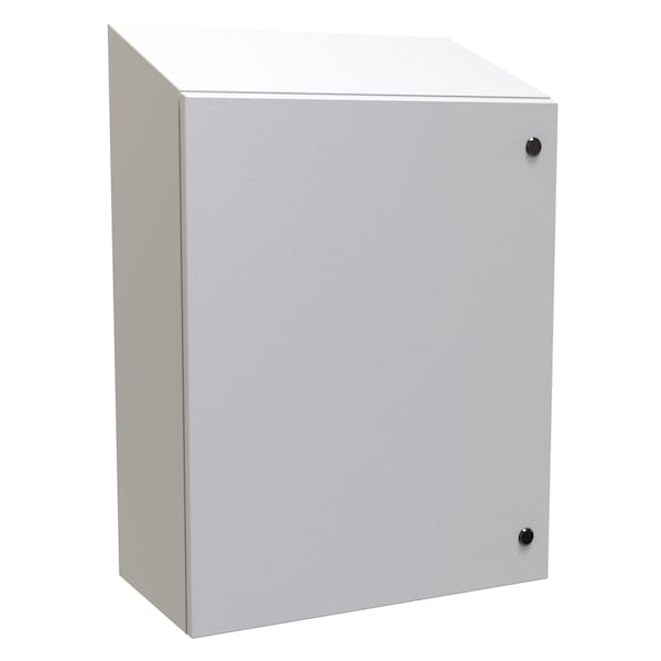 Hammond Steel Electrical Enclosures, 30 in H, 12 in D, 24 in W, NEMA 4, Hinged - ST302412LG
