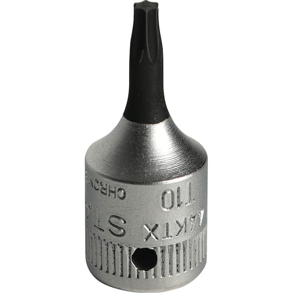 Stahlwille Tools 6, 3 mm (1/4") Screwdriver socket TORX T10 L.28 mm - 01350010