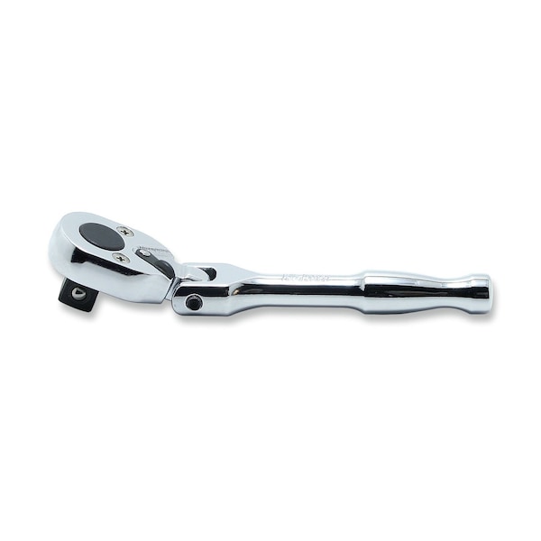Ko-Ken Ratchet Handle 24 teeth Flexible Head 120mm Polished Handle 3/8 Sq. Drive - 2774PS-3/8