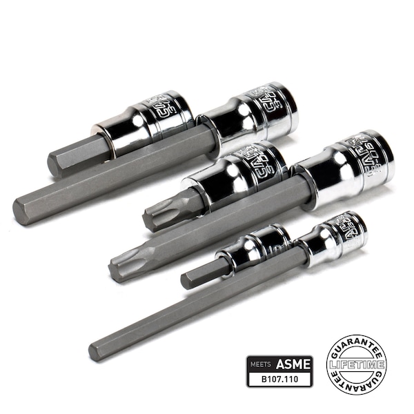 Capri Tools 1/4 in Drive Long 5 mm Hex Bit Socket - 3-0606