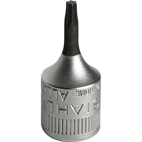 Stahlwille Tools 6, 3 mm (1/4") Screwdriver socket TORX T8 L.28 mm - 01350008