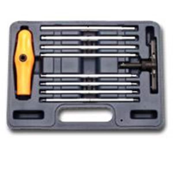 Homepage Extra Long SAE Ball Hex Ratcheting T-Handle, 10-Piece Set - HO62514