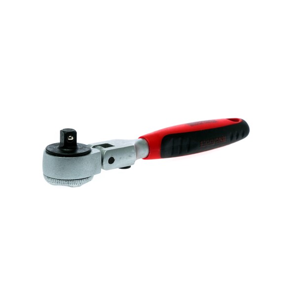 Teng Tools 1/4" Drive 72 Teeth Flexible Head Ratchet -1400-72SN - 1400-72SN