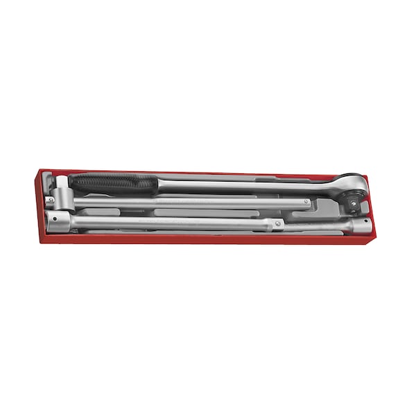 Teng Tools TTX3404 - 4 Piece 3/4" Drive Ratchet and Accessories S - TTX3404