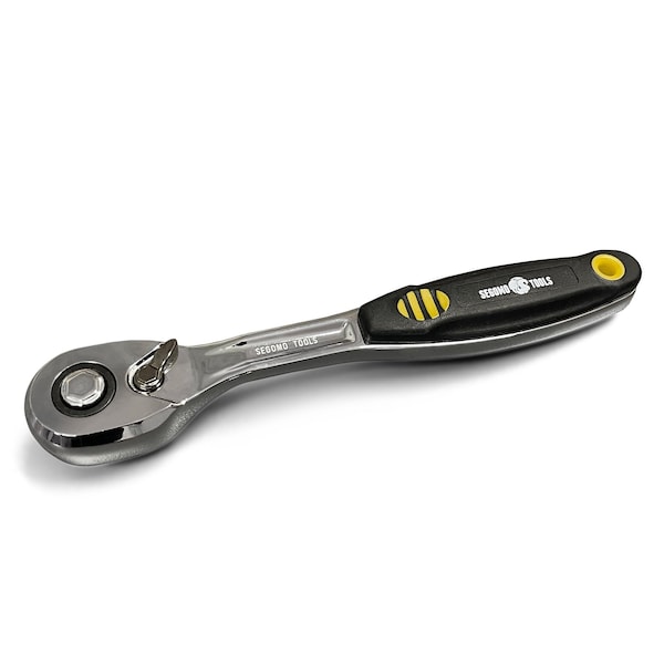Segomo Tools 1/4 Inch Drive 72 Teeth Heavy Duty Offset Ratchet - - ST1400-72