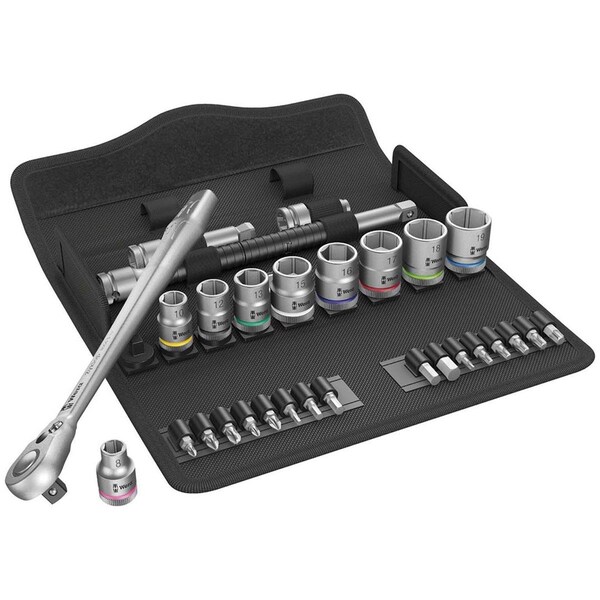 Homecare Products 0.37 in. Drive Metric Ratchet Set - 29 Piece - HO3945947