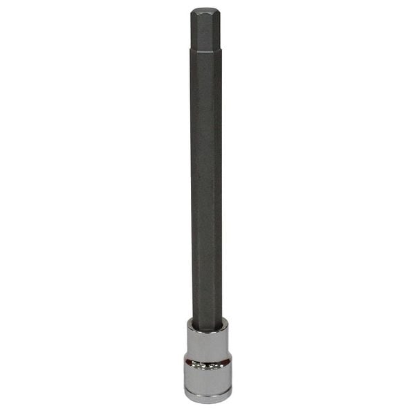 Westward 3/8 in Drive Hex Socket Bit Metric 9 mm Tip, 5 7/8 in L - 20HX09