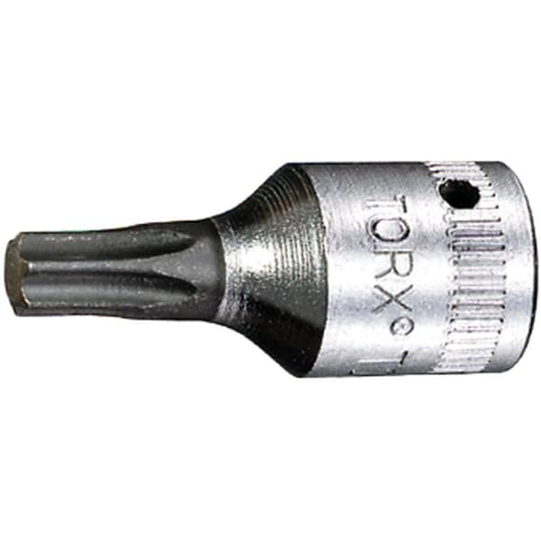 Stahlwille Tools 6, 3 mm (1/4") Screwdriver socket TORX T40 L.28 mm - 01350040