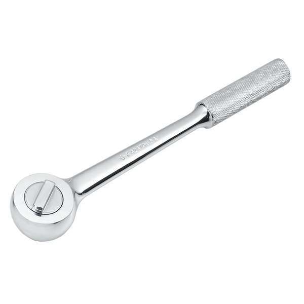 Sk Professional Tools 1/2" Drive 48 Geared Teeth Round Head Style Hand Ratchet, 10.3" L, SuperKrome Plating Finish - 42470