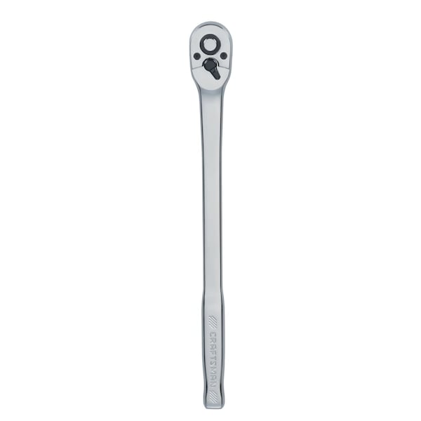 Craftsman 3/8-in Drive 72 Geared Teeth Ratchets, 3/8" Drive Pear Head Long Han, Full polish - CMMT99427