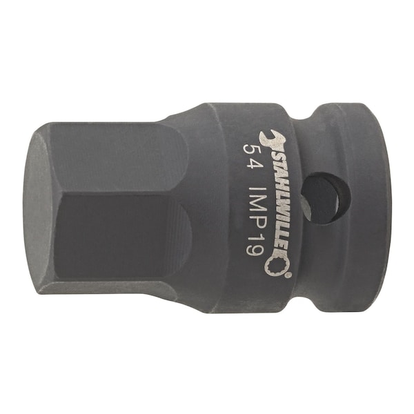 Stahlwille Tools 12, 5 mm (1/2") IMPACT INHEX socket Size 6 mm L.38 mm - 23050006