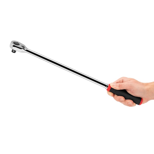 Tekton 1/2 Inch Drive x 18 Inch Quick-Release Comfort Grip Long Ratchet - SRH12218
