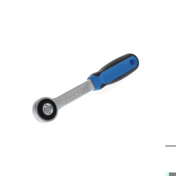 Gedore 3/8" Drive Ratchet Handle, Coupler, 3/8", 200mm, Chrome - 3093 Z-94