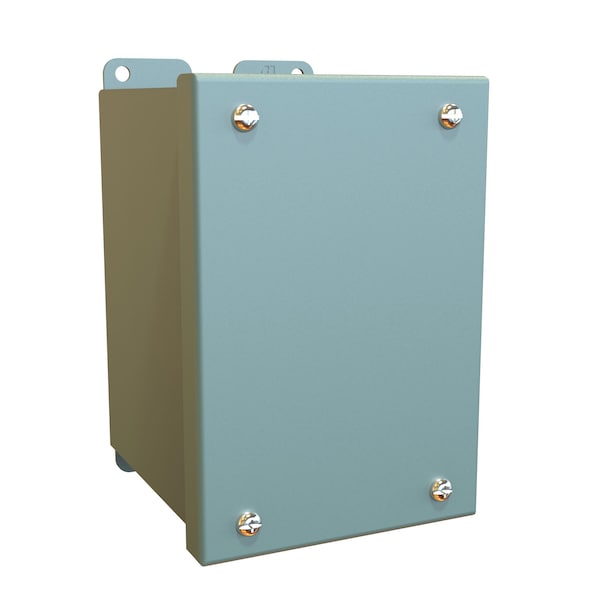 Hammond Steel Electrical Enclosures, 6 in H, 4-3/4 in D, 4 in W, NEMA 12, Lift Off - 1438B