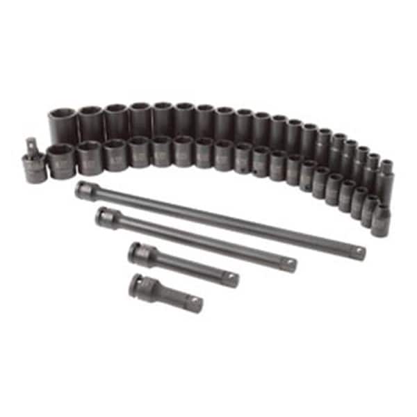 Sunex Sunex Tools SUU-2569 0.5 in. Drive Metric Impact Socket Master Set - 43 Piece - SUU-2569