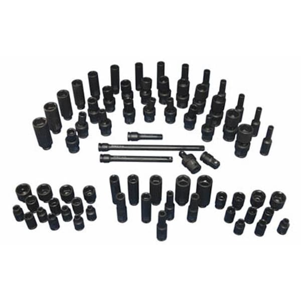 Atd Tools ATD Tools ATD-2271 71 Pc. 0.25 In. Drive Sae And Metric Impact Socket Set - ATD-2271