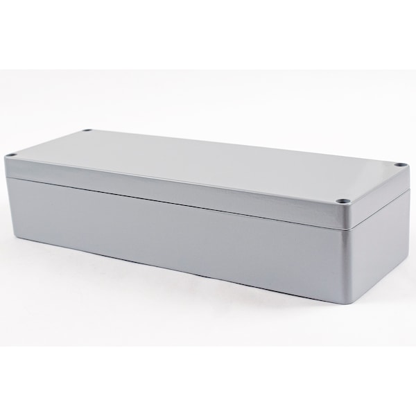 Hammond Aluminum Electrical Enclosures, 14.17 in H, 3.15 in D, 4.82 in W, NEMA 4, 4X, 6, 6P, 12, 13 - 1590Z164GY