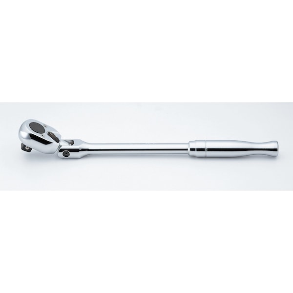 Ko-Ken Ratchet Handle 24 teeth Flexible Head 330mm Polished Handle 1/2 Sq. Drive - 4774P