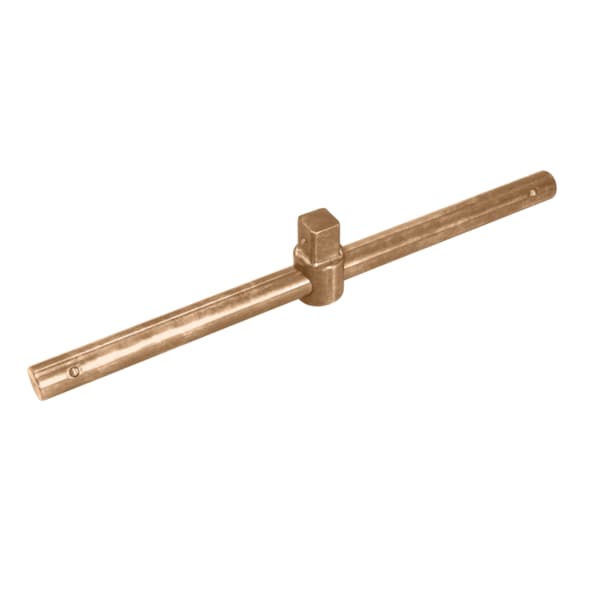 Pahwa QTi Non Sparking, Non Magnetic T-Handle (Short) - 1" x 16" - TR-2012