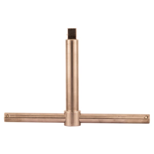 Pahwa QTi Non Sparking, Non Magnetic T-Handle (Long) - 1" x 8" x 16" - TR-1008