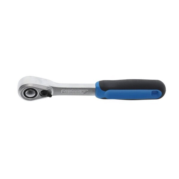 Gedore 3/8" Drive 60 Geared Teeth Ratchet, Reversible, 3/8", 200mm, Chrome - 3093 U-20