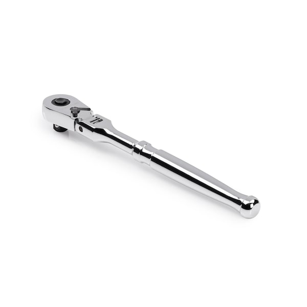Tekton 3/8 Inch Drive x 8 Inch Flex Head Quick-Release Ratchet - SRH31108