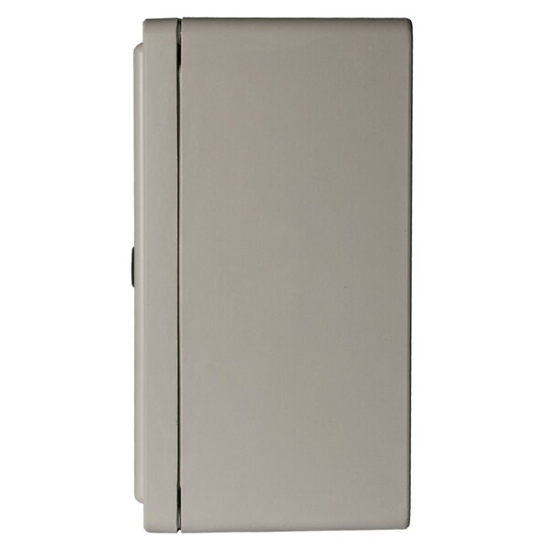 Wiegmann Fiberglass Electrical Enclosures, 15 in H, 7 in D, 13 in W, NEMA 4X, Hinged - HW-151307CHQTD
