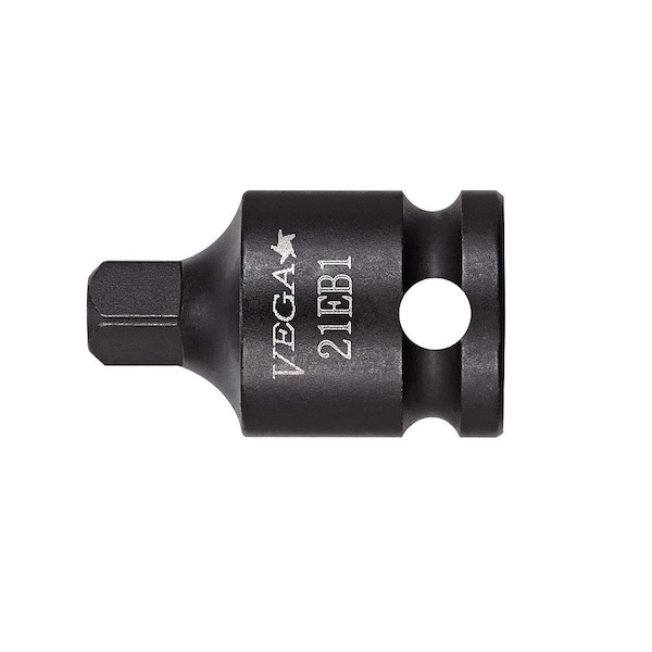 Vega Imp Scket Adap 3/8 x 1/4 x 1-1/4 in Ball - 21EB1