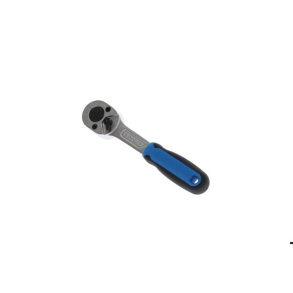 Gedore 1/4" Drive Ratchet, Reversible, 1/4", 127mm, Chrome - 2093 U-10