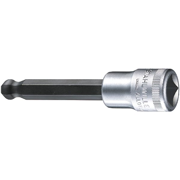 Stahlwille Tools 12, 5 mm (1/2") INHEX socket Size 7 1) mm L.100 mm - 03280007
