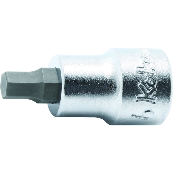 Ko-Ken Bit Socket 14mm Hex 38mm 3/8 Sq. Drive - 3010M.38-14