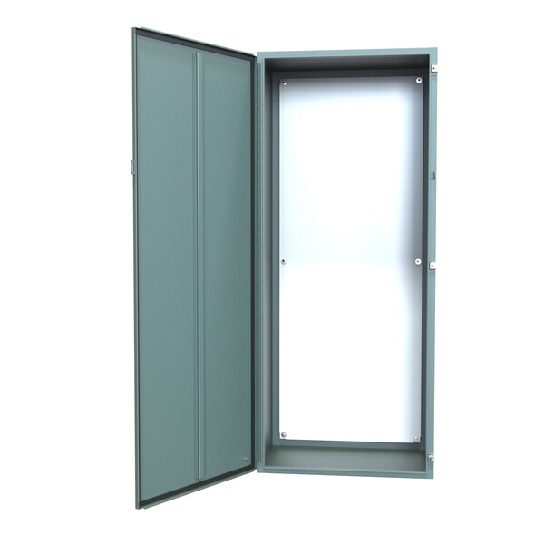 Hammond Steel Electrical Enclosures, 72 in H, 20 in D, 30 in W, NEMA 12, Hinged - 1418U20