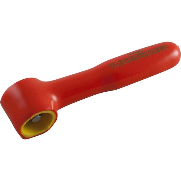Gray Tools 1/4" Drive 42 Tooth Reversible Ratchet Head, 1000V Insulated - 10842-I