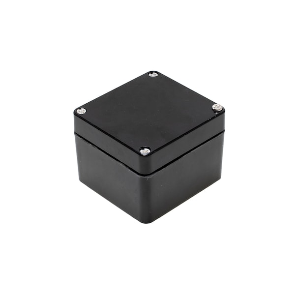 Hammond Glass Reinforced Polyester Electrical Enclosures, 3.17 in H, 2.17 in D, 2.97 in W, Screw On - 1590ZGRP081BK