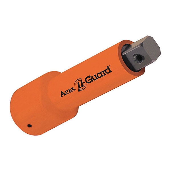 Apex Tool Group 1/2 in Drive Extension, SAE, 1 pcs, Urethane Covered, 8 in L - UG-EX-508-8