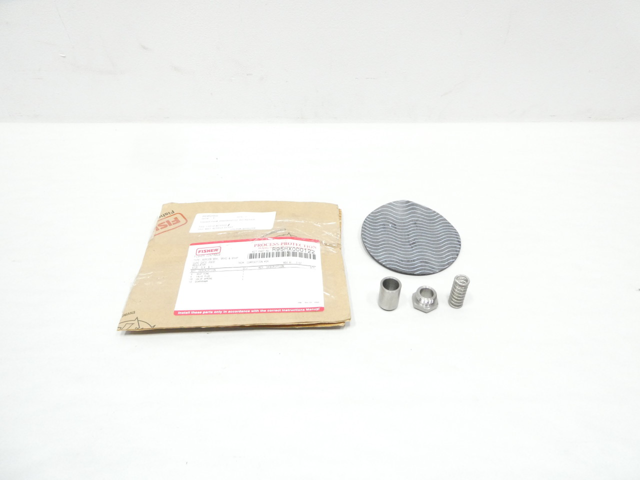 FISHER R95HX000122 REGULATOR REPAIR KIT 3/4IN & 1IN 95H 95HD 95HP VALVE PARTS AND ACCESSORY