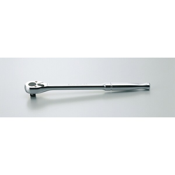 Ko-Ken Ratchet Handle 24 teeth Long 250mm Polished Handle 3/8 Sq. Drive - 3753P-250
