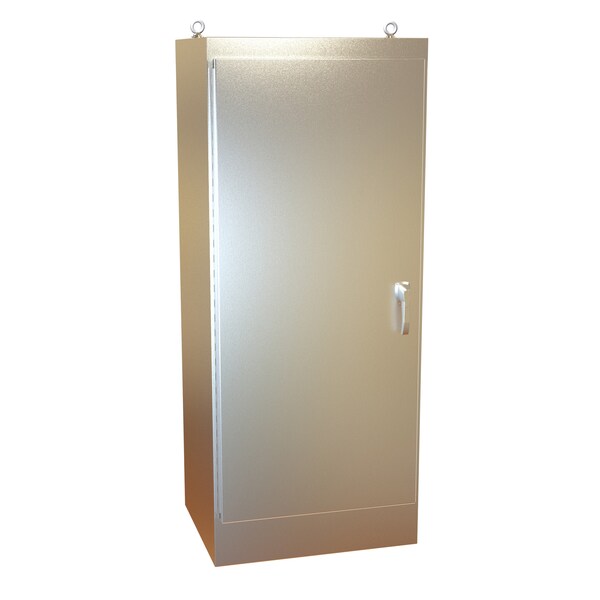 Hammond 316 Stainless Steel Electrical Enclosures, 72 in H, 24 in D, 30 in W, NEMA 4X, Hinged - HN4FS723024DS16