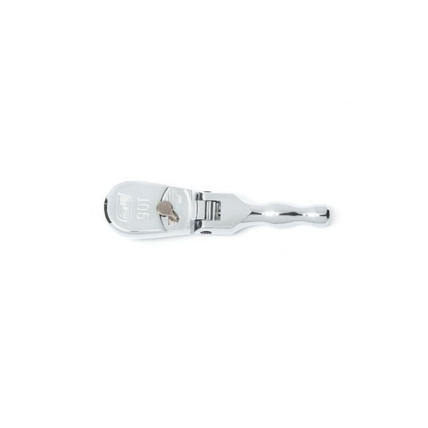 Apex Tool Group Gearwrench® 90 Tooth Stubby Flex Head Teardrop Ratchet with 3/8" Drive Tang, 5"L - 81212T